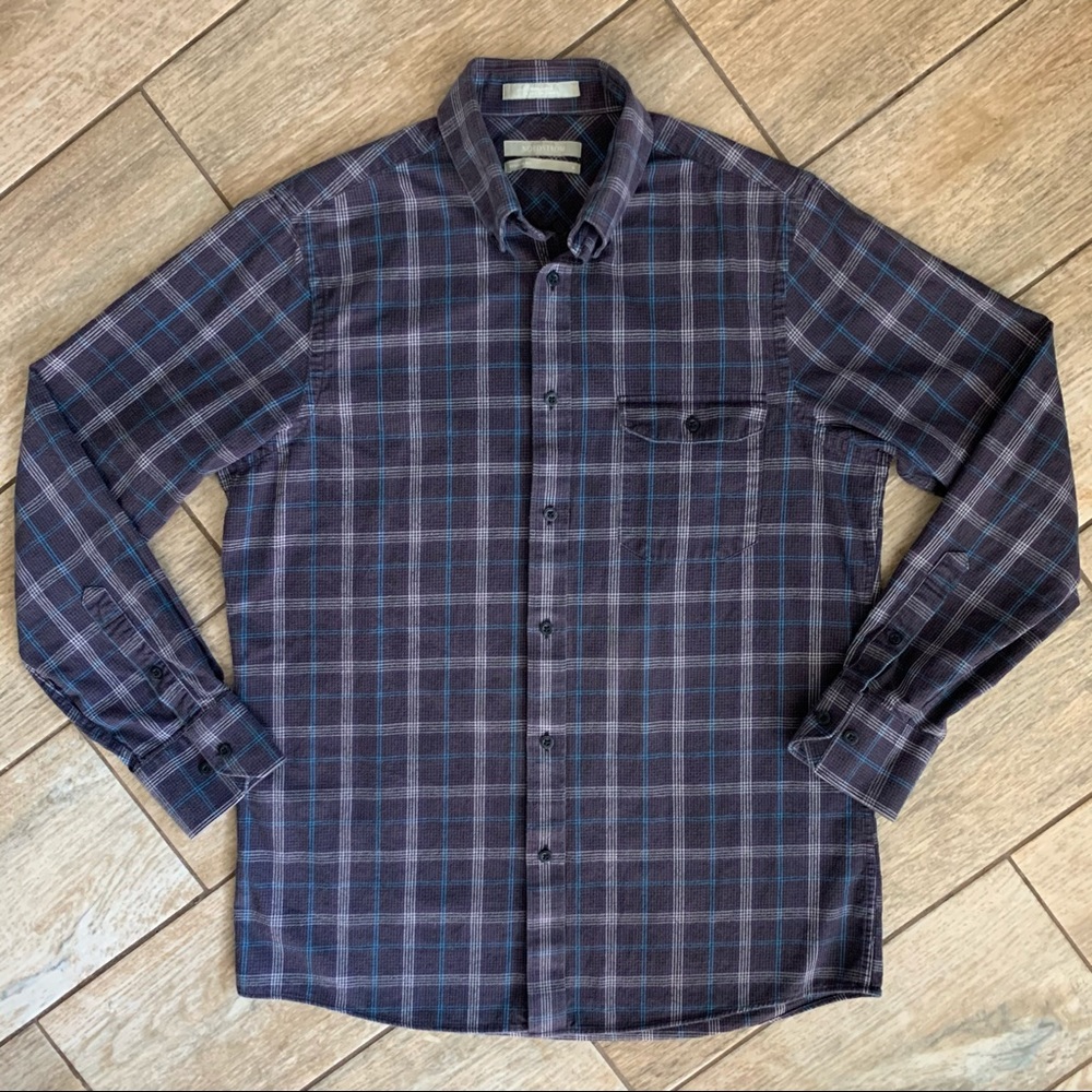 Nordstrom flannel shirt 100% cotton GUC